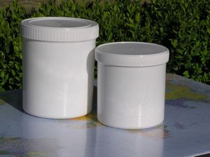 White Plastic Tub 1 KG