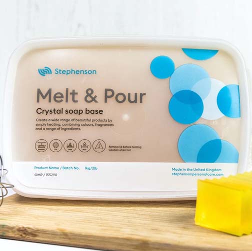 Melt and Pour Soap Base Certified Cosmos Organic Soapmakers Store UK