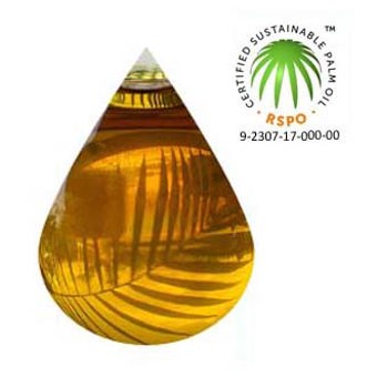 Palm Oil Sustainable RSPO Certified