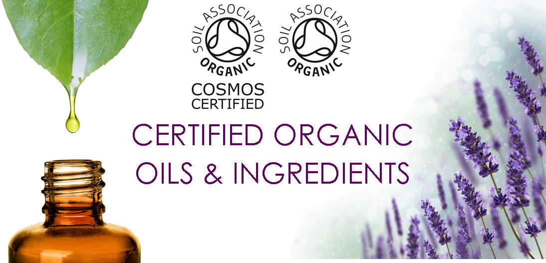 COSMOS Certified Organic Oils and Ingredients