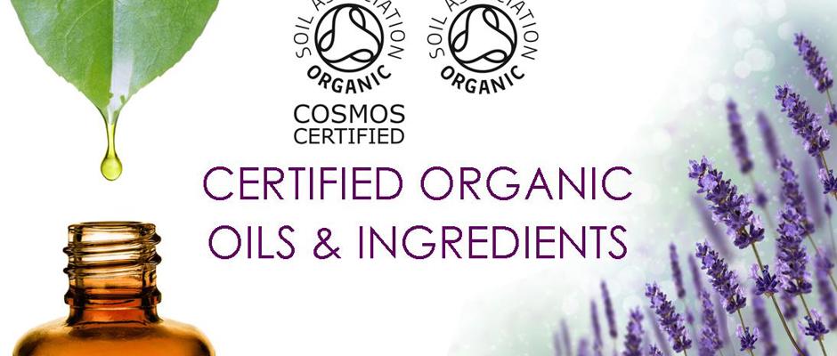 COSMOS Certified Organic Oils and Ingredients