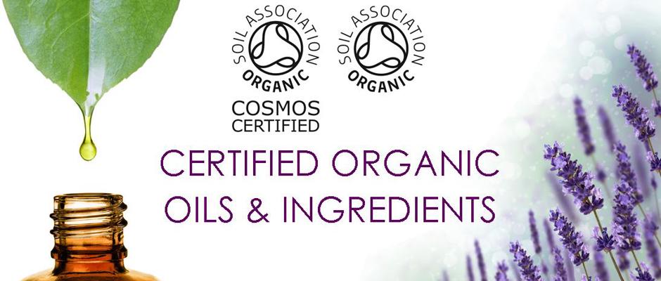 COSMOS Certified Organic Oils and Ingredients