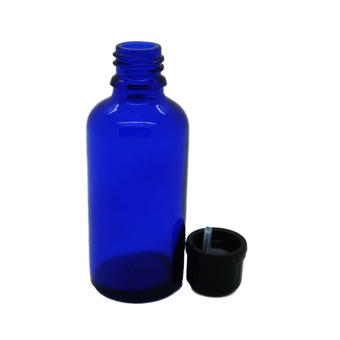Blue Cobalt Glass Bottle 50ml