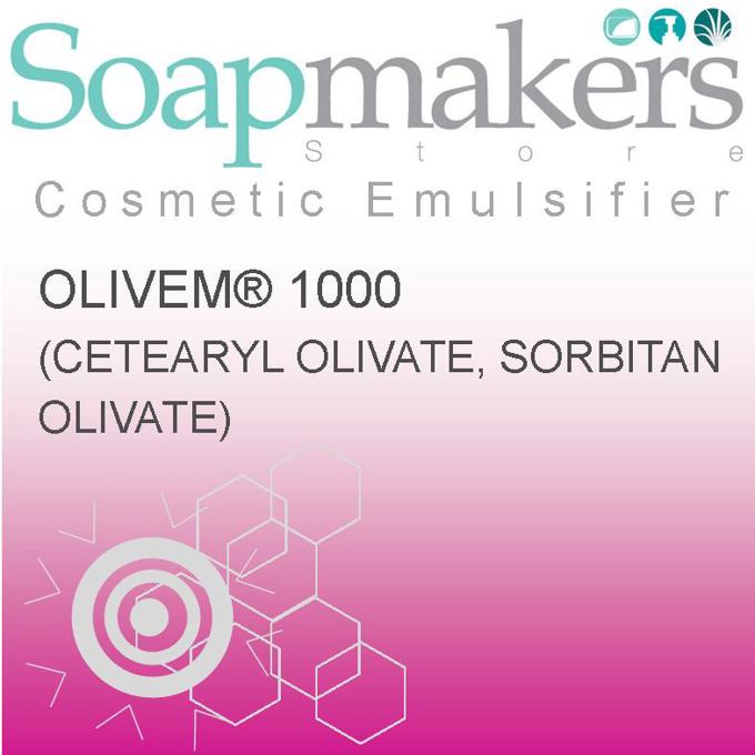 Olivem 1000 (Wax Form - Does not Need Co-emulsifier) - Cetearyl