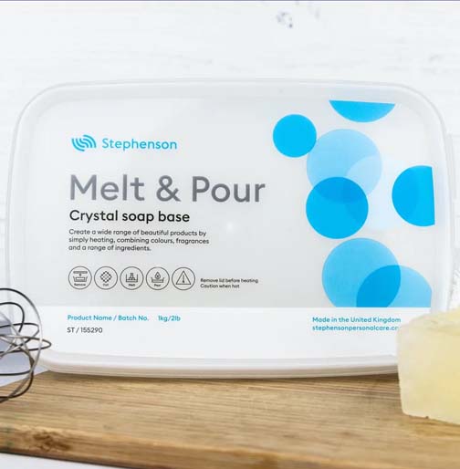 Crystal Standard Clear Melt Pour Soap base Transparent